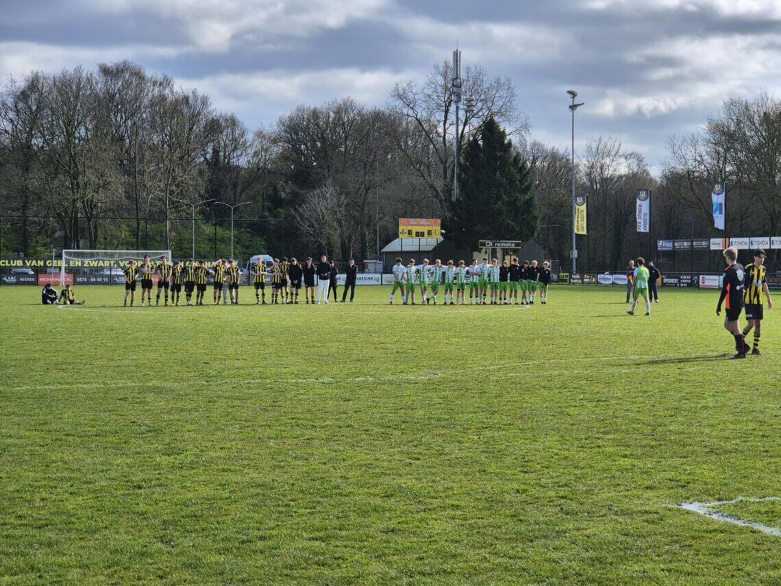 Columbia O17 bereikt halve finale beker