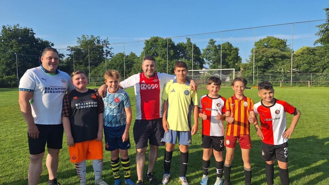 Columbia 13-3 ouders tegen de kinderen