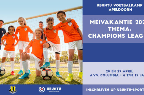 Ubuntu Voetbalkamp voor het eerst in Apeldoorn!