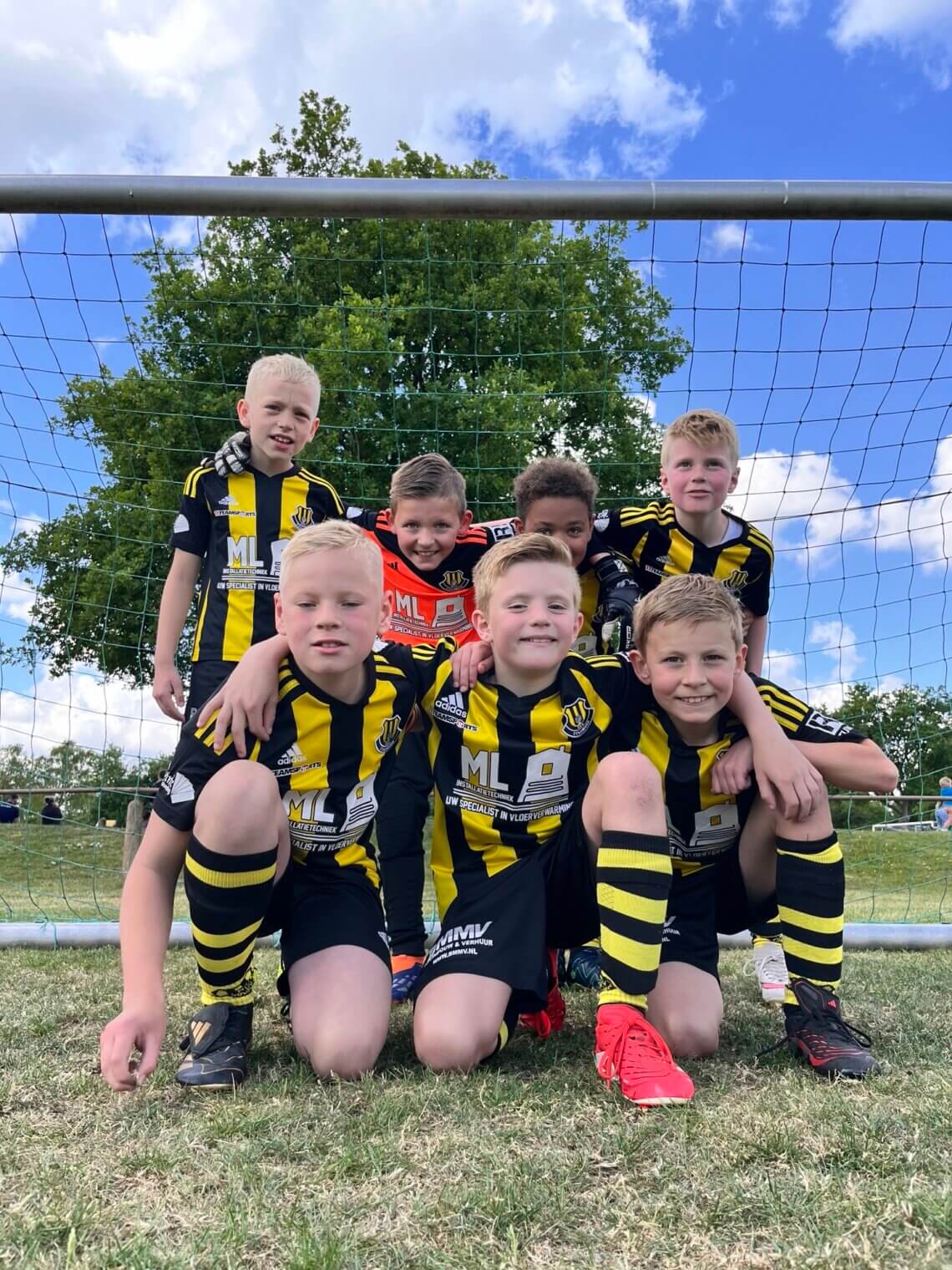 Columbia JO9-1 vs WSV JO9-2: een knotsgekke wedstrijd
