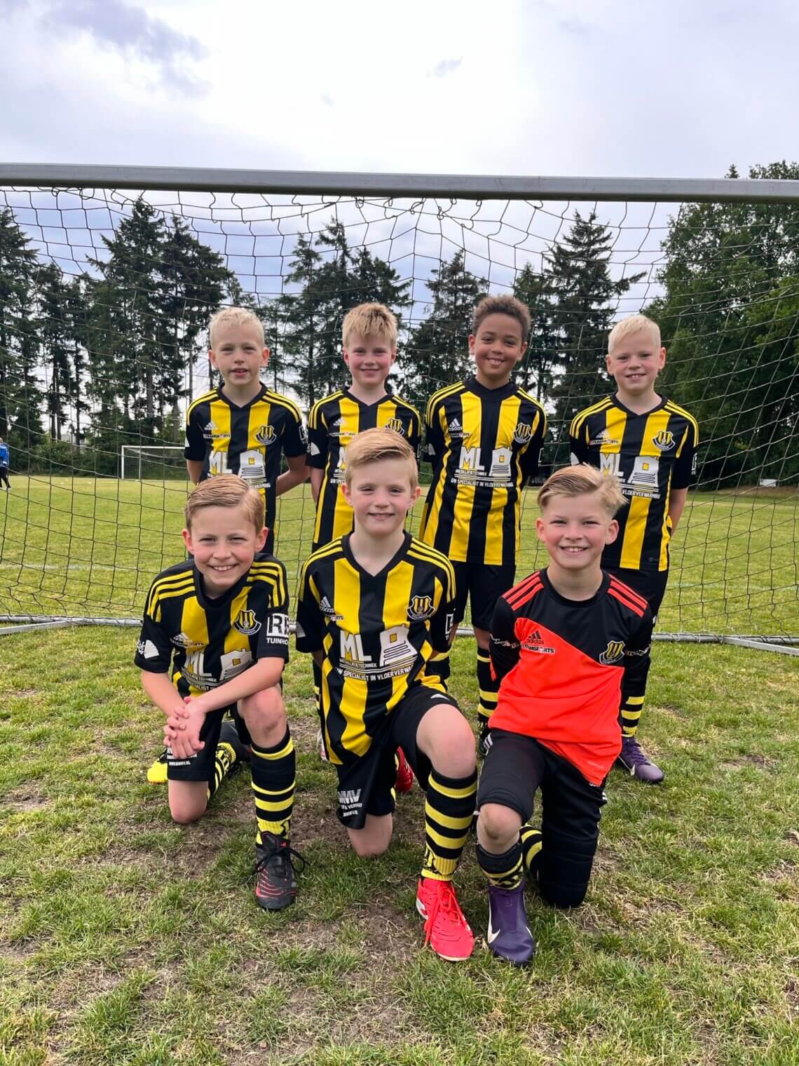 csv Apeldoorn 9-2 vs Columbia JO9-1: Columbia JO9-1 is de kluts kwijt