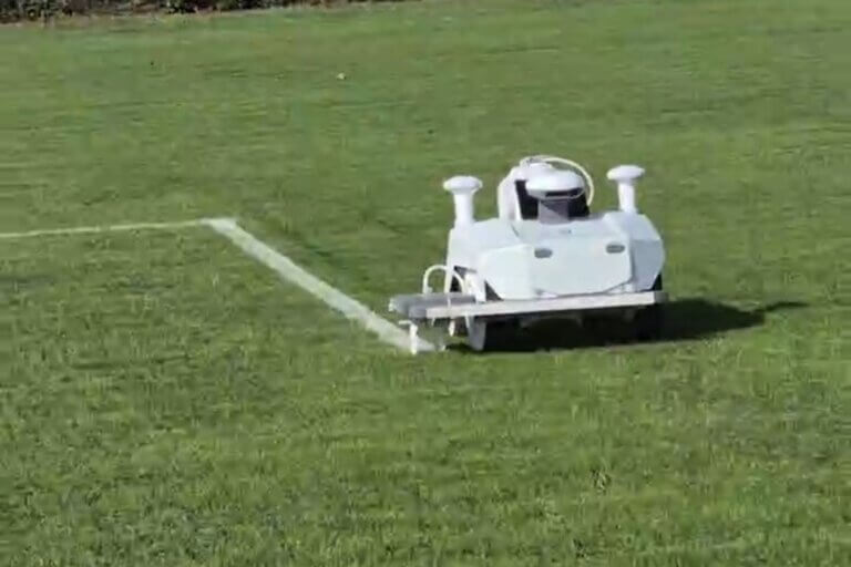 Robotbelijner doet al z’n werk Robotbelijner doet al z’n werk
