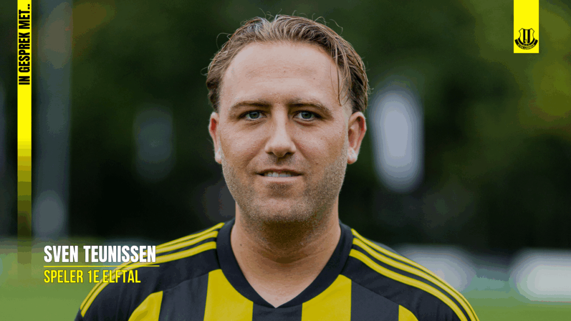 1e elftalspeler Sven Teunissen – “Ik wil een verschil maken op het veld”
