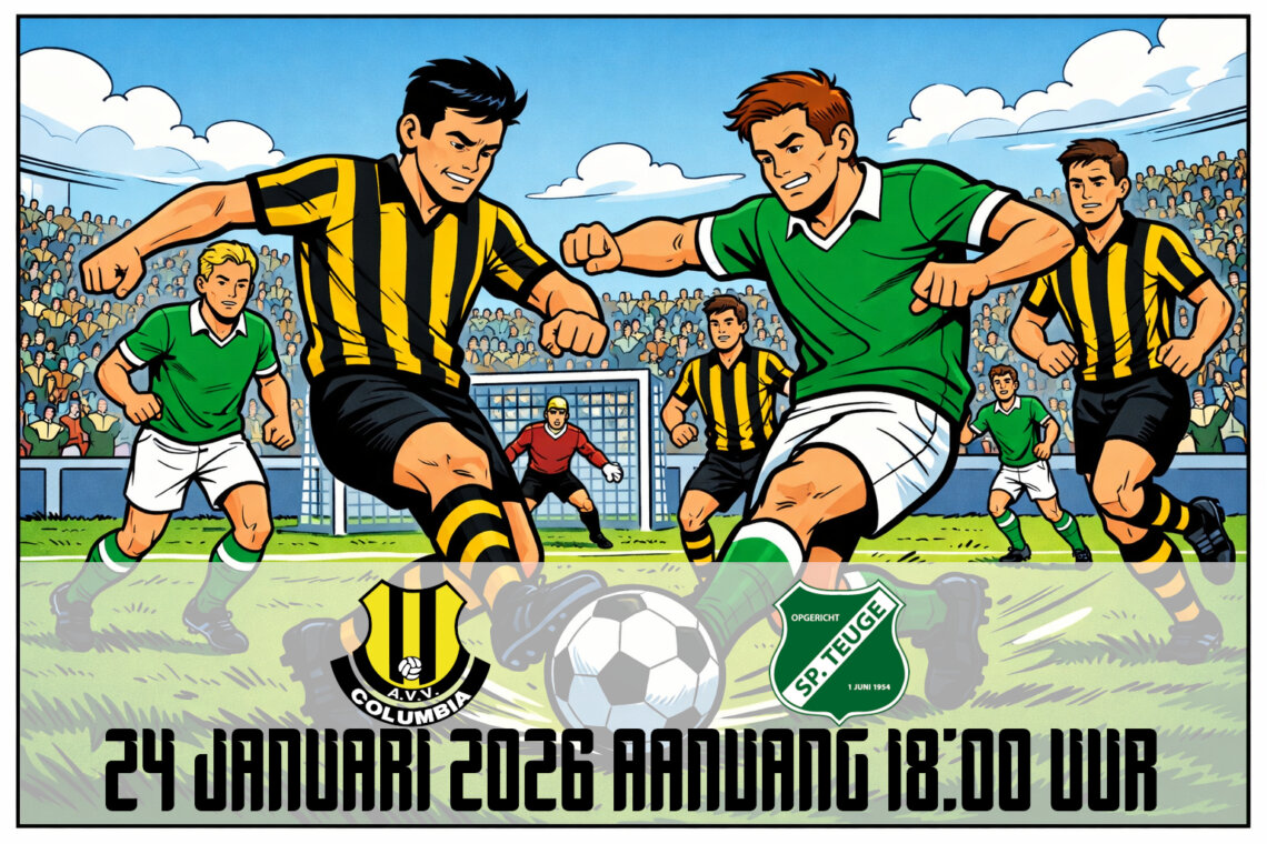 Columbia tegen SP. Teuge