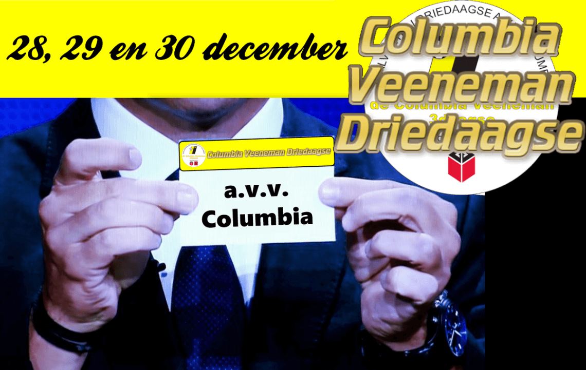 37e editie Columbia Veeneman Zaalvoetbal driedaagse - [Archief]