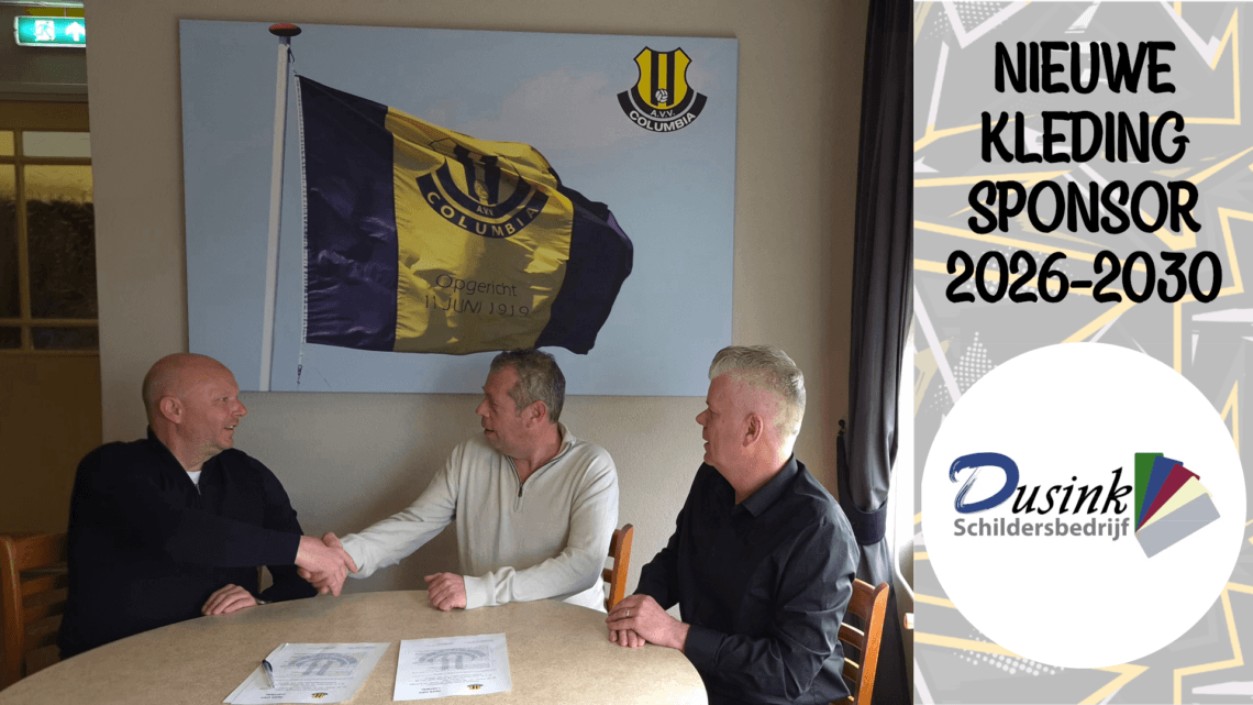 Dusink Schildersbedrijf verlengt sponsorschap met voor vier kleurrijke seizoenen