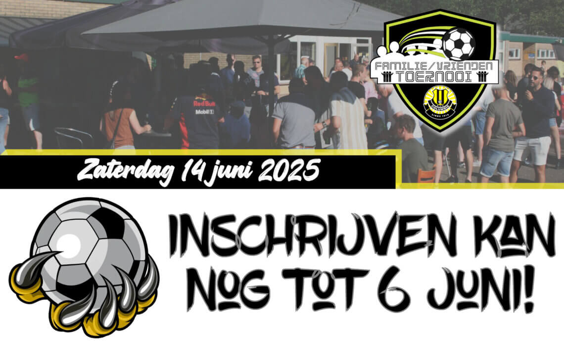 Familie/vriendentoernooi 2025 Familie/vriendentoernooi 2025