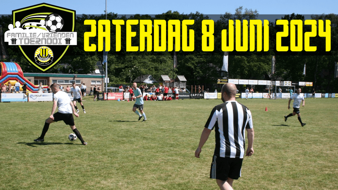 Afsluiter jeugd en familie/vriendentoernooi op zaterdag 8 juni 2024