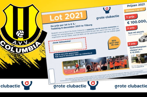 Trekking en Opbrengst Grote Clubactie 2021